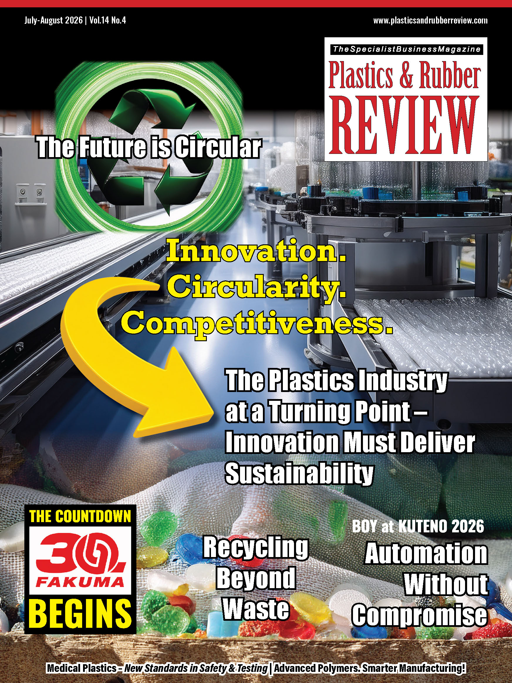 Plastics & Rubber Review previous magazine cover